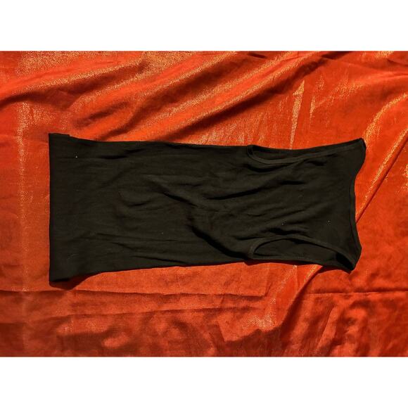 Juan Francisco Tank Top Womens Ribbed Sleeveless Black Stretch Fitted Casual - Picture 3 of 3